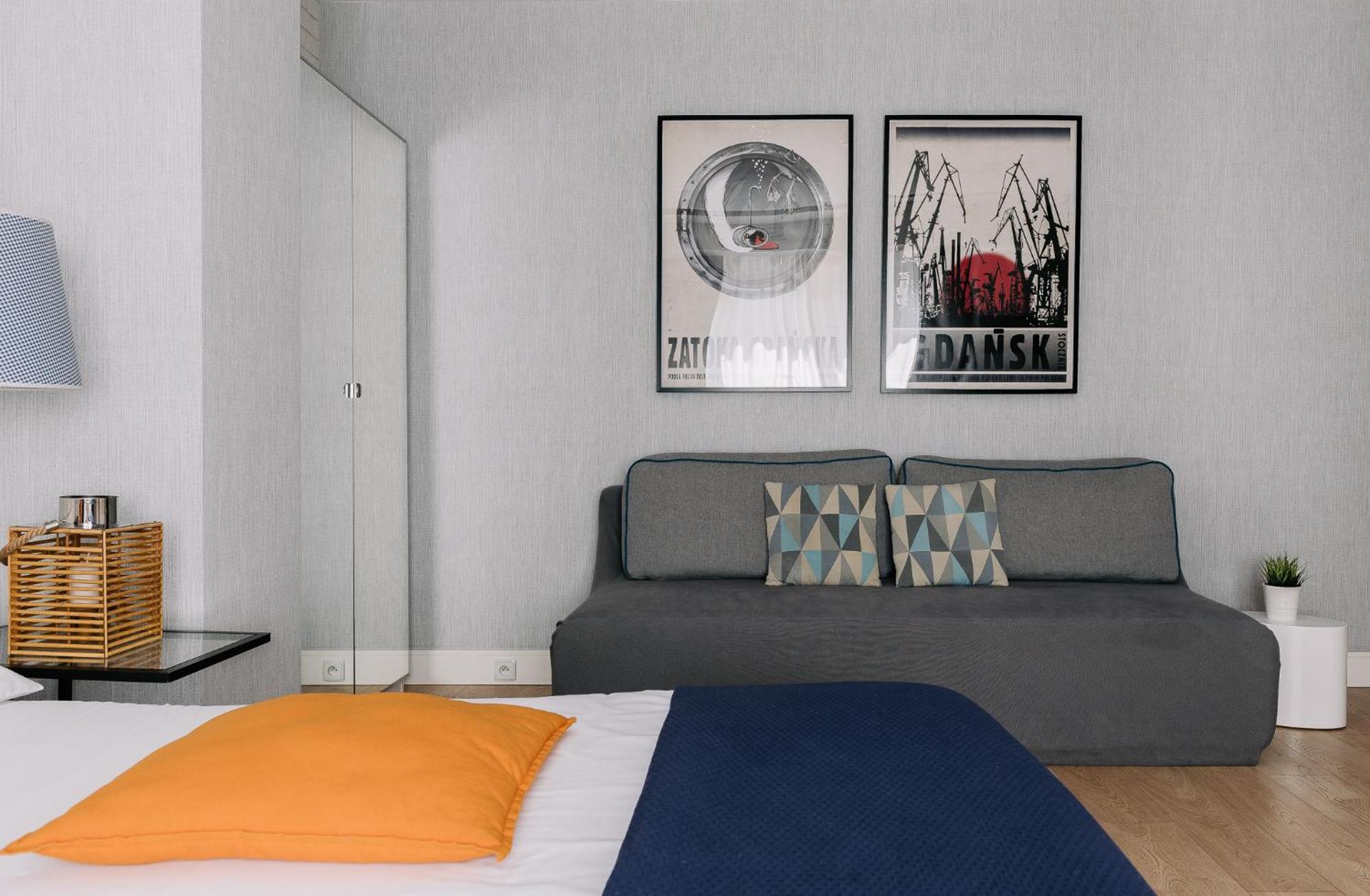 Przystan Motlawa Apartment Гданск Стая снимка